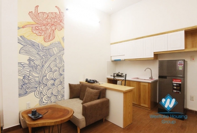A cozy studio for rent on Nguyen Khac Hieu street